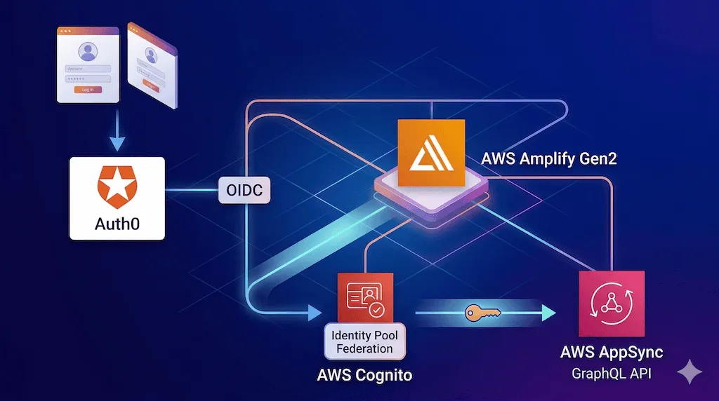 Auth0 × AWS Amplify Gen2：Identity Pool Federation で AppSync を OIDC 認可する